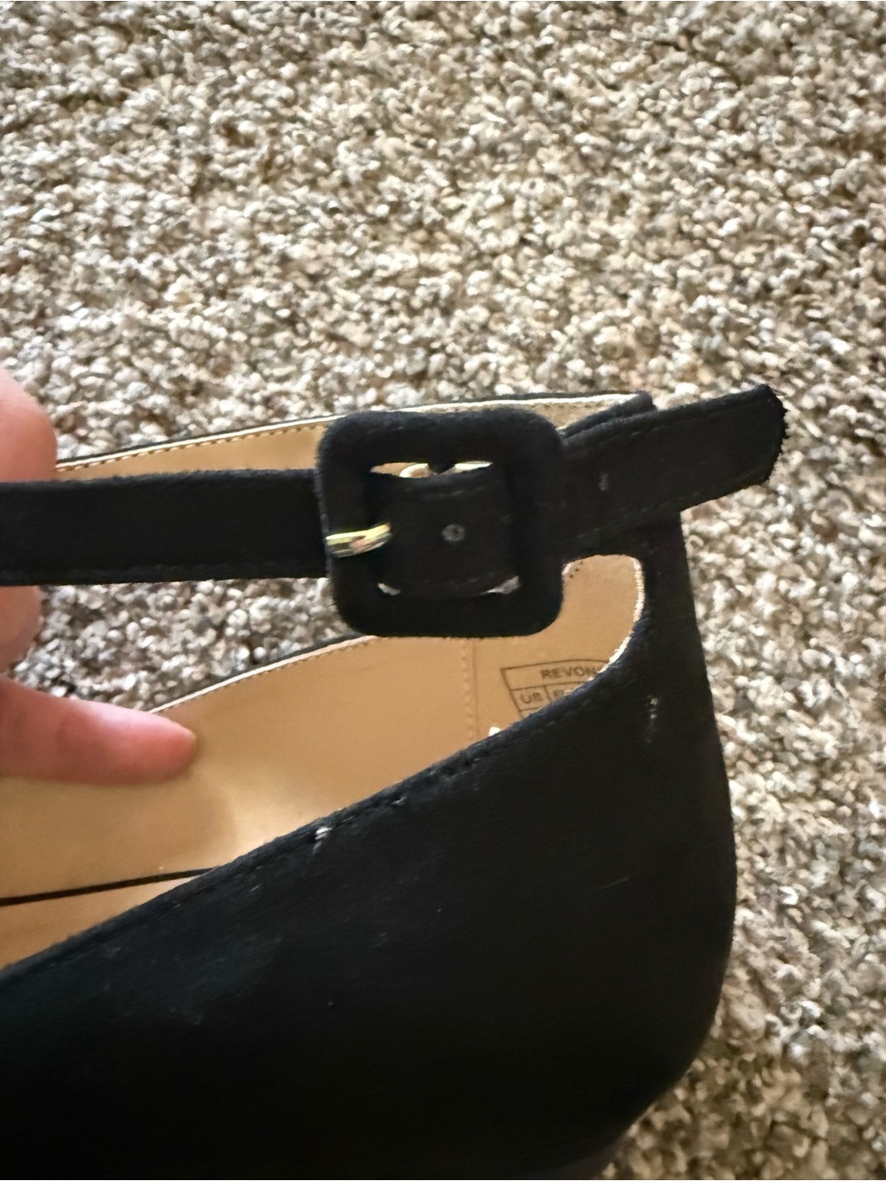 Dream Pairs Black Ankle-Strap Round-Toe Flats - Picture 4 of 7
